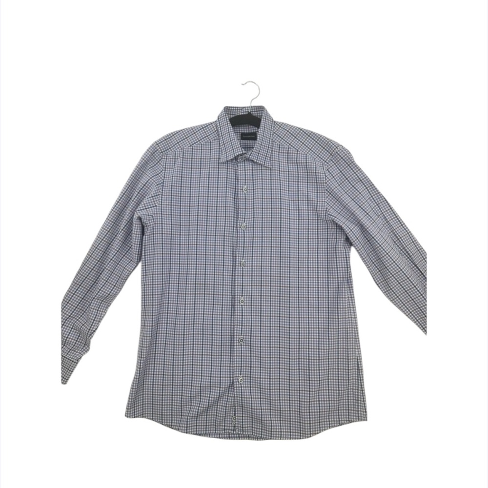 Ermenegildo Zegna Shirt Mens Large Multicolor